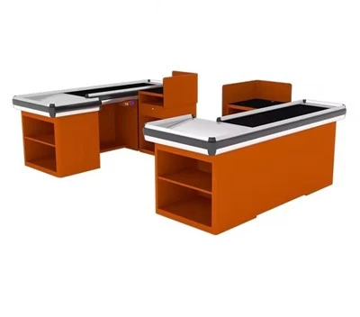 L-Shape Cashier Counter