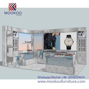 Saib Cov Khw Kho Kom Zoo Dai Khaub Taws Xob Thiab MDF Ntawm Cov Zoo Zoo Watches Zaub Showcase