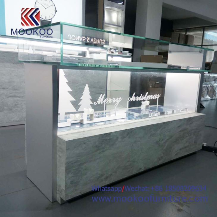 Watch Store Decoration Tempered Glass And MDF Of Good Quality Watches Display Showcase