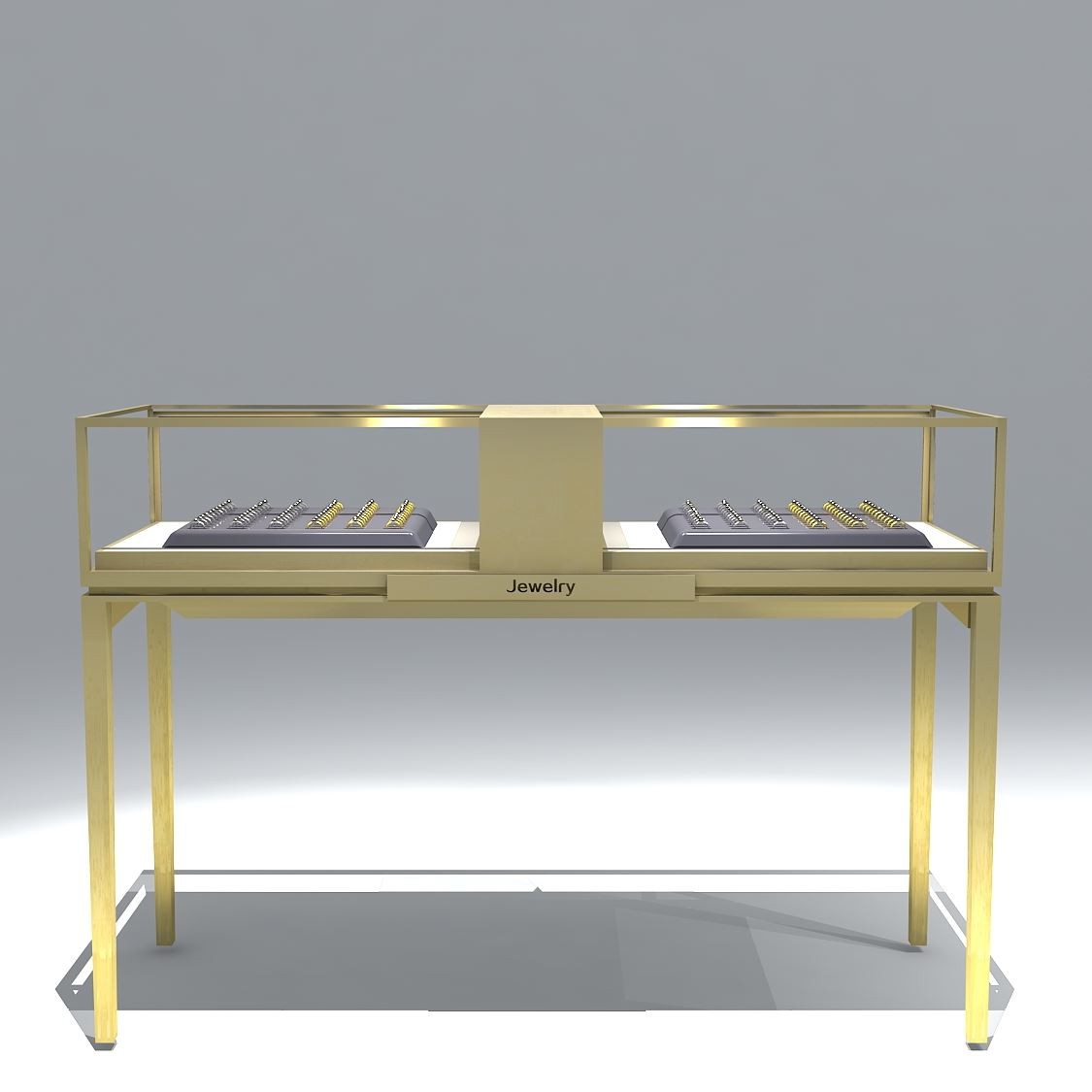 yuav ua li cas yuav cov hniav nyiaj hniav kub showcase rau lub khw tshiab